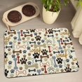 thumbnail image 1 of Zoeeya Tapetes De Comida Para Perros Para Pisos Tapetes Impermeables Para Cuencos De Agua Para Perros Y Gatos Tapetes Absorbentes Para Alimentación De Mascotas Manteles Individuales Para Alimentos Y A, 1 of 5