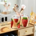 thumbnail image 7 of Ckdifva Lots Of Strawberries Storage Jar with Lid Acrylic Organization Storage Containers Set of 4, 7 of 7