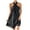 Black, variant on qolati Women's Halter Sequin Dress Sleeveless Flowy Mini Cocktail Party Dress Glitter Sparkly A-Line Short Dress Party Dresses Black L Holiday Outfits