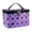 Purple, variant on Large Capacity Travel toiletry bag,Multifunctional Storage toiletry bag PU Leather toiletry bag,with Handle and Divider Travel toiletry bags for Women