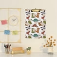 thumbnail image 4 of FMSHPON Camo Dino Dinosaurs Clipboard Hardboard Wood Nursing Clip Board and Pull for Standard A4 Letter 13x9 inches, 4 of 7