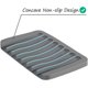 thumbnail image 5 of Juego de 3 jaboneras de silicona con flujo automático, jabonera de ducha para baño, cocina o viaje, gris ER, 5 of 5