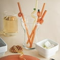 thumbnail image 2 of Colorful Glass Straws Reusable Drinking Straw For Smoothies Cocktails Eco Friendly High Borosilicate Glass Drinkware Accessories, 2 of 6