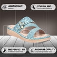 thumbnail image 4 of Flat Sandal for Women Heeled Open Toe Comfortable Flats for Women, 4 of 6