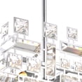 thumbnail image 3 of CWI Lighting Arley 1 Light Transitional Metal Mini Chandelier in Chrome, 3 of 5
