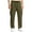 Army Green, variant on Inleife Fleece-Lined Pants for Men Casual Solid Multiple Pockets Outdoor Straight Type Fitness Pants Cargo Pants Trousers