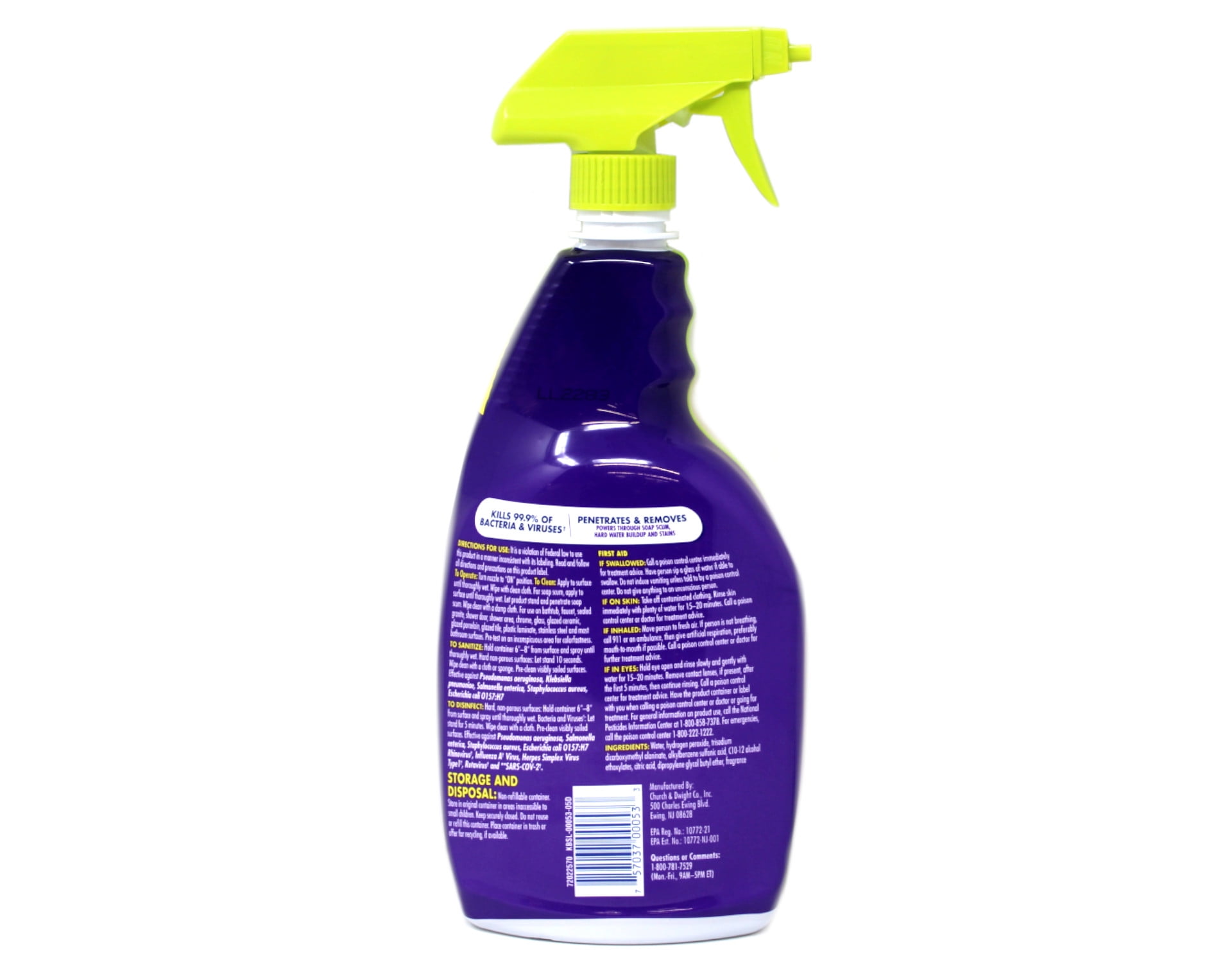 Buy Kaboom Shower, Tub & Tile Cleaner with Oxi Clean 32 oz Pack of 2