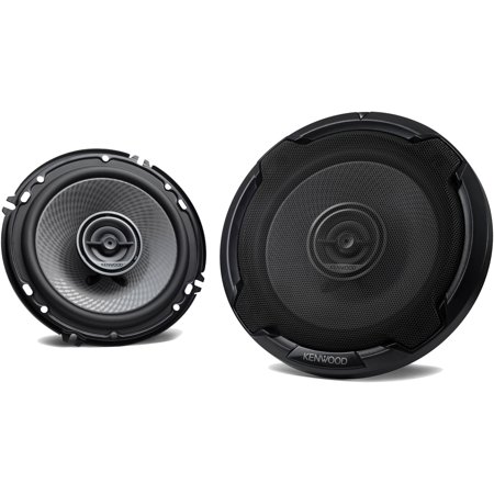 KENWOOD KFC-D161 D-Series 2-Way Speaker System (6-1/2 Inches  320 Watts Max Power)