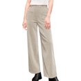 thumbnail image 3 of Juslio Women Pants Comfortable Vintage Corduroy High Waist Casual Straight Pants, 3 of 9