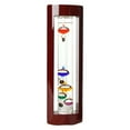 thumbnail image 2 of PLJFXXM 11.02inch Glass Galileo Thermometer with 5 Multi Colored Balls with Gold Tags from 60ºF to 84ºF Galileo Thermometer Gorgeous Gift for Family or Friends Present Home and Outdoor Décor, 2 of 9