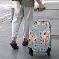 thumbnail image 3 of Pioneer Flower Floral Print Pattern Luggage Cover Fashion Suitcase Cover Baggage Covers Fit 25-28 Inch Luggage (Go Travel), 3 of 5
