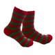 thumbnail image 2 of Calcetines navideños peludos para mujer, cómodos calcetines navideños para las fiestas, calcetines cálidos de invierno. Rayas Rojas Verdes, 2 of 9