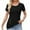 Black, variant on My Orders Lightweight Tops & Blouses Short Sleeve Shirts for Women V Neck Workout Shirts Women Tight Casual Summer Tops for Women Over 50 Generic Brand Tops for Women