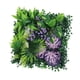 thumbnail image 1 of Panel de césped artificial para pared, decorativo, 25 x 25 cm, hojas verdes de plástico Estilo I, 1 of 9