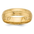 thumbnail image 4 of 14K Yellow Gold Heavy Comfort Fit Fancy Band Ring Size 9, 4 of 7
