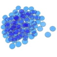 thumbnail image 4 of 400x Professional Bingo Game Transparent Color Counters Plastic Marker Blue, 4 of 5
