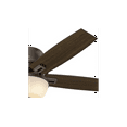 thumbnail image 3 of Hunter Fan Company Donegan Low Profile 52 Inch Ceiling Fan, Fresh White, 3 of 11