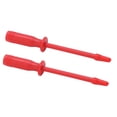 thumbnail image 2 of Delaman 2 uds sonda Pin multímetro prueba aguja sonda Pin aguja cabeza redonda 4mm puerto para probar circuito de voltaje automotriz(rojo), 2 of 8