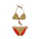 thumbnail image 1 of Bikini de 2 piezas Lucky Brand Santiago Side Tab U-Wire para mujer naranja mediano, 1 of 2