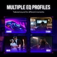 thumbnail image 5 of OXS Thunder Duo Gaming Speaker with Dolby Atmos, 3.1.2ch, Studio-Grade HI-FI Audio, Dynamic RGB, Multi EQ Modes, APP Customization, HDMI 2.1, USB-C, Bluetooth, for PCs and Gaming Consoles, 5 of 8
