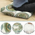 thumbnail image 2 of Boho Meditation Cushion, Paisley Floor Pillow for Sitting, Yoga Pillows for Home and Outdoor Relaxation Spaces 22 x 22, 2 of 7
