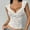 White, variant on Hvot&aat Women Hollow Out Lace Tops Sexy Sleeveless Camisole Crop Tops Sweetheart Wide Strap Blouse