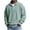 07# Green, variant on IhhxPro Big & Tall Men's Waffle Knit Pullover Button Detail down Sweater Long Sleeve Casual Quarter Zip Thermal Insulated Winter Layer 4XL-5XL