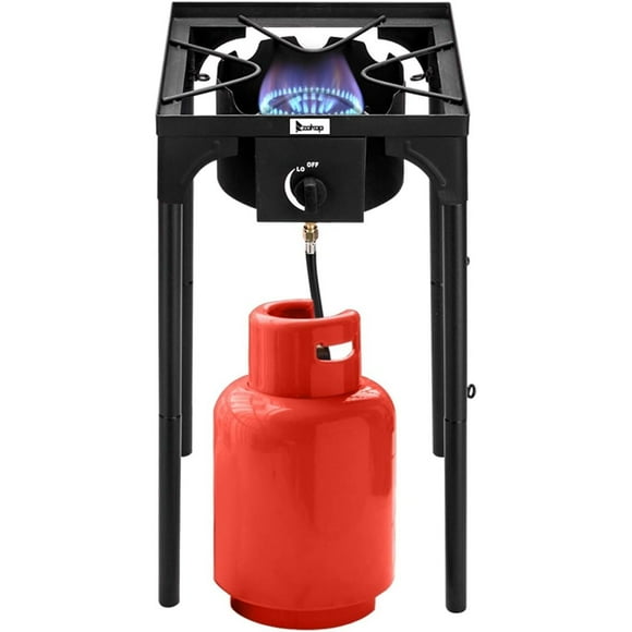 Gas One Propane Single Burner Outdoor Cooker Regulator And Hose