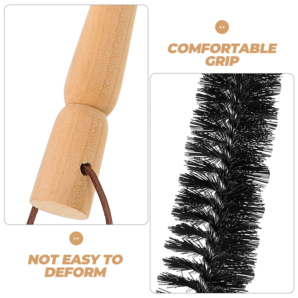 2pcs Multi-Function Chimney Cleaning Brush Kit Chimney Cleaner Brush Chimney Duct Cleaning Sweeper Fireplace Pipe Cleaner Brush