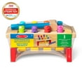 thumbnail image 1 of Melissa & Doug Deluxe Pounding Bench Jouet en bois avec maillet, 1 of 5