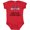 Red, variant on Inktastic Military Veteran Daddy Proud Son Daughter Boys or Girls Baby Bodysuit