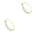 thumbnail image 1 of Sonducket extensible extensible Estilo simple Joyería de moda Adorno corporal Regalos románticos perfectos Buenos accesorios Oro antiguo Oro antiguo 2piezas Sonducket CBP341887, 1 of 6