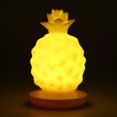 thumbnail image 1 of Piña LED USB recargable luz nocturna brillo ajustable lámpara de noche decorativa amarillo, 1 of 8