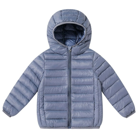 Daznico Lightweight Thermal Quilted Padded Jacket for Boys Warm Winter Insulated Outerwear Coats Youth Cold Weather with Comfortable Fit,Kids Winter Coat,5-6 Years