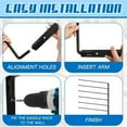 thumbnail image 4 of Horse Blanket Holder, Saddle Blanket Rack Iron Multi Functional  for Horse Harness Storage, 4 of 7