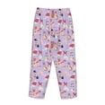 thumbnail image 3 of Lsque Fashionable Cats Print Women's Pajama Pants, Lounge Pant - Comfortable Home Wear,Elastic Waistband, Stylish Design-Large, 3 of 9