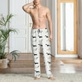 thumbnail image 2 of Balery Dachshund Dog Pantalones de pijama para hombre, pijama ultraligero, pantalón de descanso-X-Large, 2 of 6