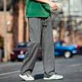 thumbnail image 3 of Gubotare Casual Pants Men Big and Tall Men's Pants Cargo Pants Hiking Work Pants (Grey,M), 3 of 5