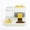 Yellow, variant on EASHZMFYTBF Automatic Cat Feeder - Dual-Purpose Portion Control - Ensures Your Pet's Dietary Health - Cute Water and Food Dispenser,Pink