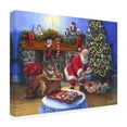 thumbnail image 2 of Ruth Sanderson 'Santa's Cocoa' Canvas Art, 2 of 3