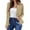 Khaki, variant on Women's Lightweight Relaxed Fit Blazer Oversized Work Office Blazer Pink S
