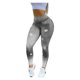 thumbnail image 5 of Leggings deportivos Qarigey para yoga gimnasio gran resistencia Gris S, 5 of 6