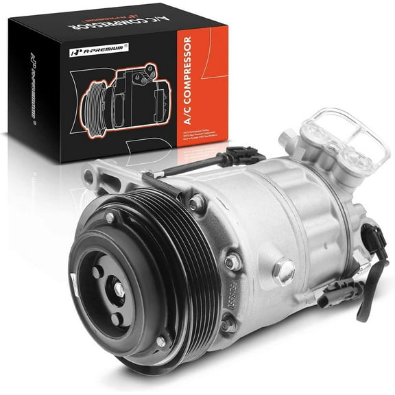 A-Premium AC Compressor with Clutch Compatible with Chevrolet Equinox Impala Limited Cadillac XTS GMC Terrain Buick LaCrosse Fits select: 2014-2020 CHEVROLET IMPALA LT, 2013 BUICK LACROSSE TOURING