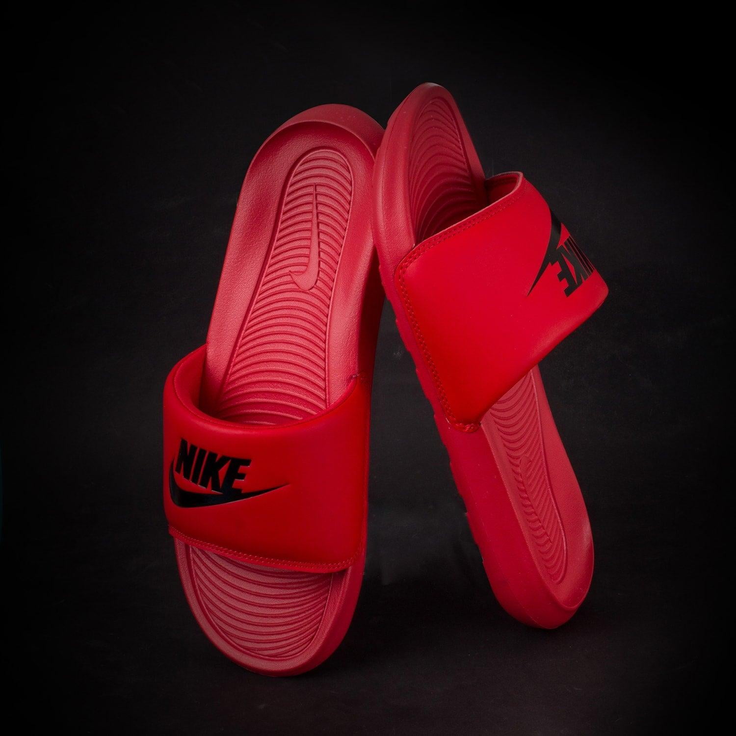 sandalias nike roja