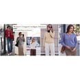 thumbnail image 5 of Sundazz Women's Long Sleeve Cardigan Sweaters Lightweight Button Up Sweaters Knit Fall Tops Fashion Clothes, 5 of 8