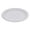 White, variant on 6 in. Diameter Hi-Impact Plastic Dinnerware Plate - Black (1000/Carton)