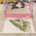thumbnail image 2 of 10pcs Pet Cage Chassis Film Cover Disposable Thickened Large Capacity Cage Tray Cover For Rabbit Guinea Pig, 2 of 7