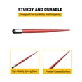 thumbnail image 4 of Yeshouse Bale Spear, 49" Heavy Duty Hay Spear Quick Attach Square Hay Bale Spears, 4500lbs Capacity Red Powder Coated Hay Bale Spike with Hex Nut & Sleeve, for Buckets Tractors Loaders, 4 of 7