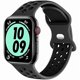 thumbnail image 1 of Chenchen Sport Strap Compatible with Apple Watch Strap 44mm 45mm 46mm 42mm 49mm 40mm 38mm 41mm, Breathable Silicone Double Hole Band for iWatch Strap Series 11 10 9 8 7 6 5 4 SE Ultra 3 2 1, 1 of 1