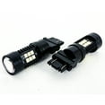 thumbnail image 2 of Pack of 2 White LED 3157 3057 3156 Light Bulb Plug and Play 3-Sided Dual Intensity Projector Lens Running Tail Brake Reverse Back-up Light 12V - 24V, 2 of 5